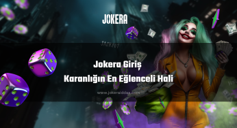 Jokera Giriş Karanlığın En Eğlenceli Hali